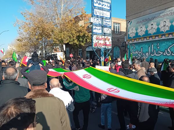 راهپیمایی میثاق با ولایت و محکوم نمودن اغتشاشات گروه های تروریستی در کاشمر