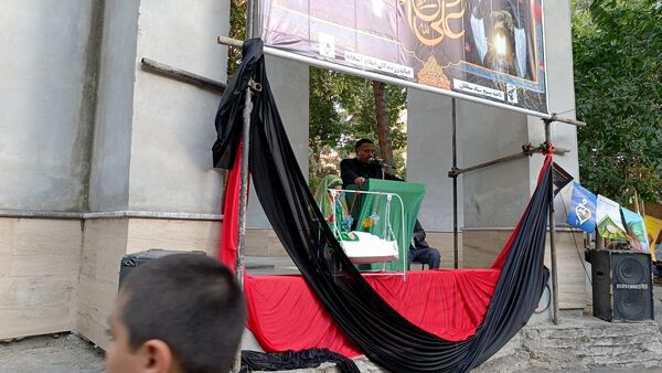 مراسم شیرخوارگان حسینی در آشخانه 