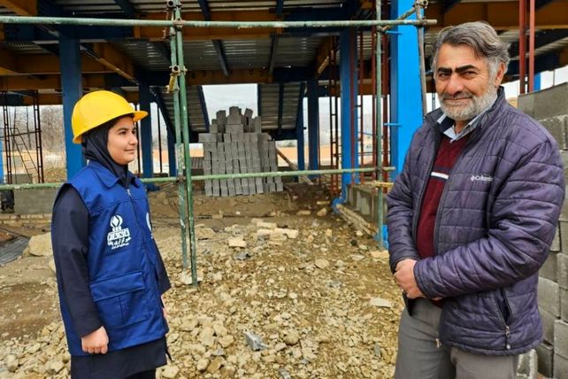 بازدید از پژوهان۲، مدرسه در حال احداث به دستور ریاست جمهوری در پروژه نهضت مدرسه سازی