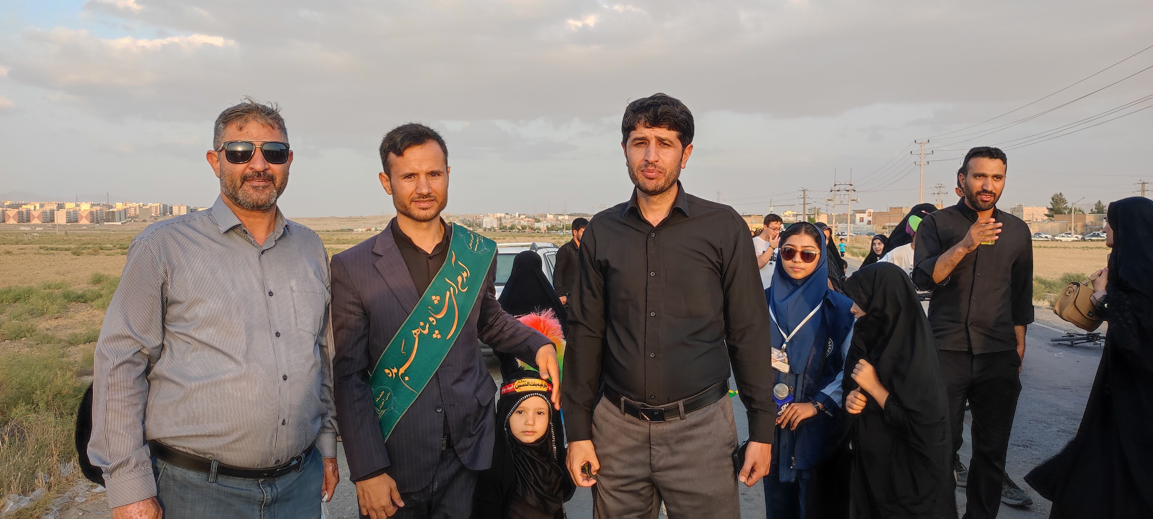 برپایی موکب نهادهای اداره آموزش و پرورش در شیروان