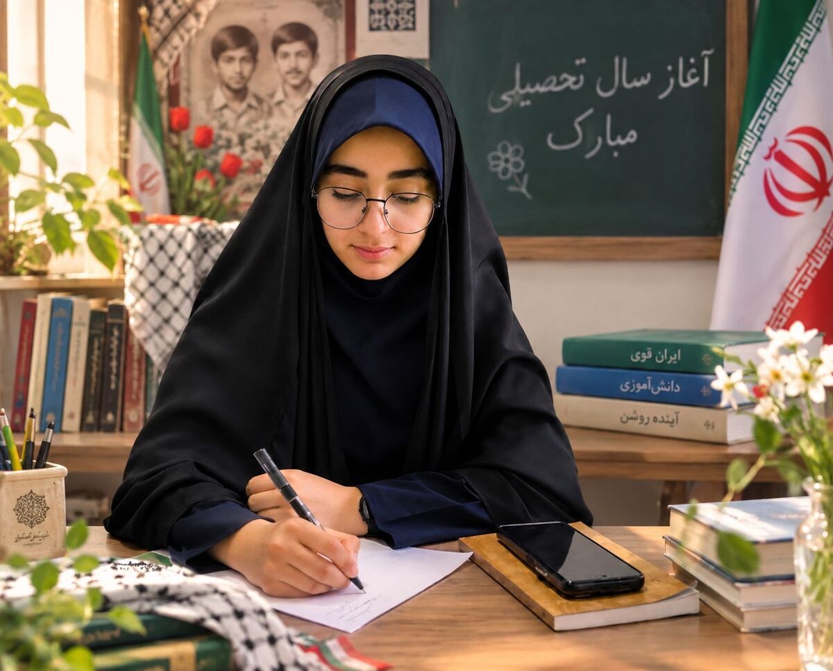 پیام نماینده دانش‌آموزان دختر استان قم در مجلس دانش‌آموزی کشور به مناسبت آغاز سال تحصیلی
