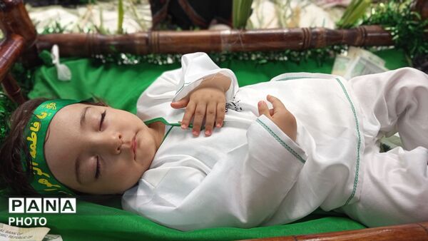 طنین «لبیک یا حسین» از گهواره‌های عشق