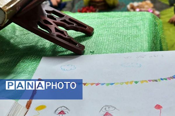 مدرسه شهدای ایران تایر2 میزبان شادی‌های صاحب زمان (عج)