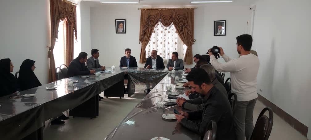 بازدید نماینده مردم خاتم در مجلس شورای اسلامی از اداره بهزیستی