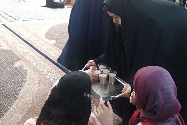 مراسم معنوی اعتکاف در مساجد شهر قدس
