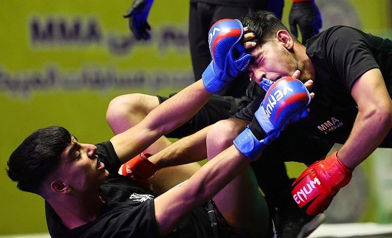 برگزاری اردوی تیم ملی MMA در تهران