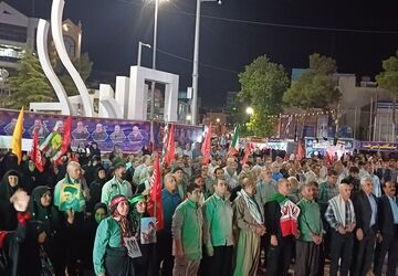 گرامیداشت چهلمین روز وداع با رهبری در شهر ایلام برگزار شد 