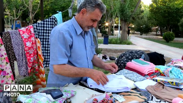 نمایشگاه تخصصی محصولات ارگانیک و صنایع دستی در بوستان لاله شهر کهک