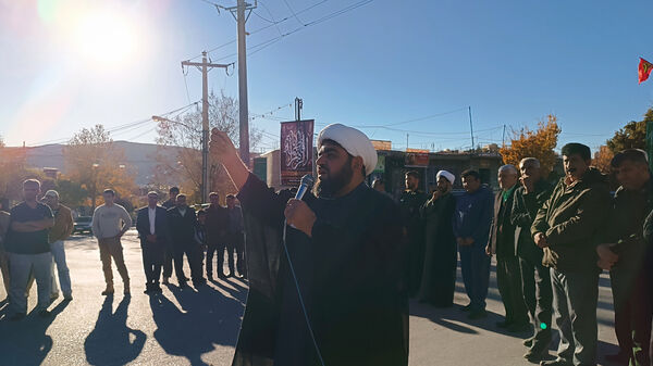 اجتماع باشکوه فاطمیون در شهرستان مارگون