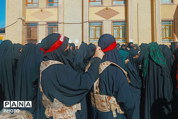 اجتماع بزرگ جان‌فدایان در خیابان ۱۷ شهریور آباده