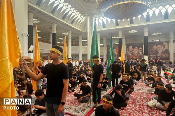 نوجوانان عاشورایی در حرم شاهچراغ(ع) - 3