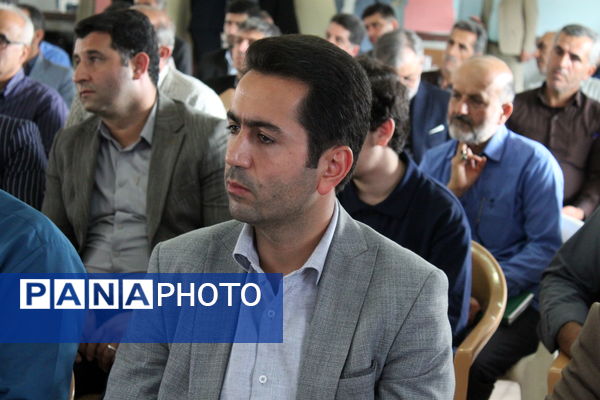 مراسم تودیع و معارفه رئیس جدید آموزش و پرورش بندپی شرقی