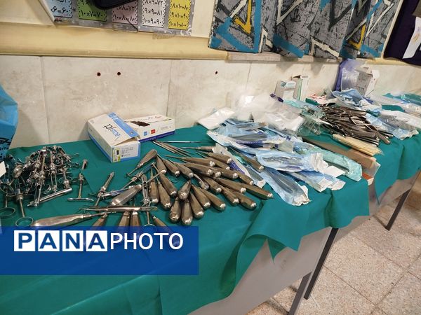 استقرار پزشکان جهادی در شهرستان بندر لنگه 