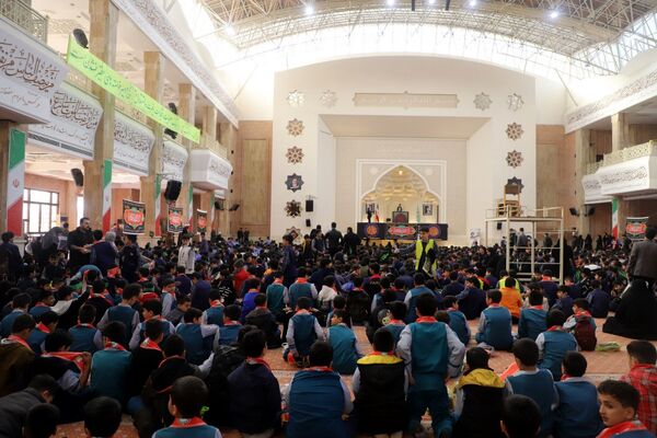 اجتماع باشکوه نوگلان فاطمی با حضور بیش از سه هزار دانش‌آموز گرگانی