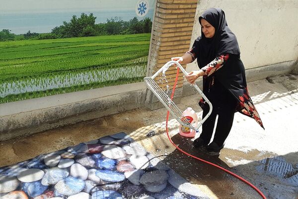دبیرستان فرزانگان قائمشهر به استقبال مهر رفت