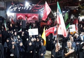 فریاد ایستادگی در خیابان‌های نظرآباد