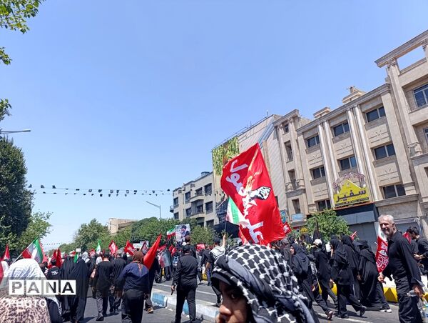 فریاد خونخواهان امام شهید در تهران