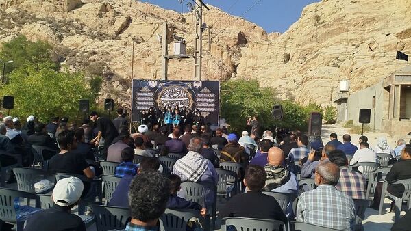پیاده‌روی ولایت به‌مناسبت شهادت امام رضا (ع) در شهرستان جم