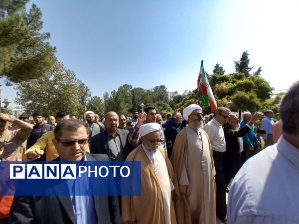 راهپیمایی جمعه خشم در کاشمر