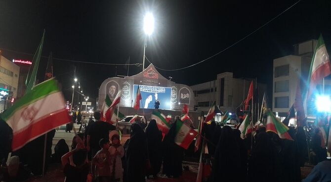 جاماندگان تشییع آقای شهید ایران 