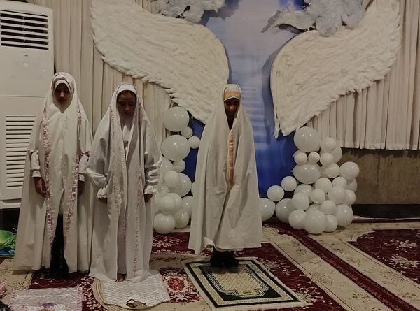 سه روز میهمانی خدا؛ اعتکاف دختران شازندی
