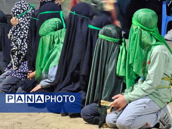 تعزیه گروه شبیه خوانی هیات محبان اهل بیت دبیرستان پروین اعتصامی شهر افوس