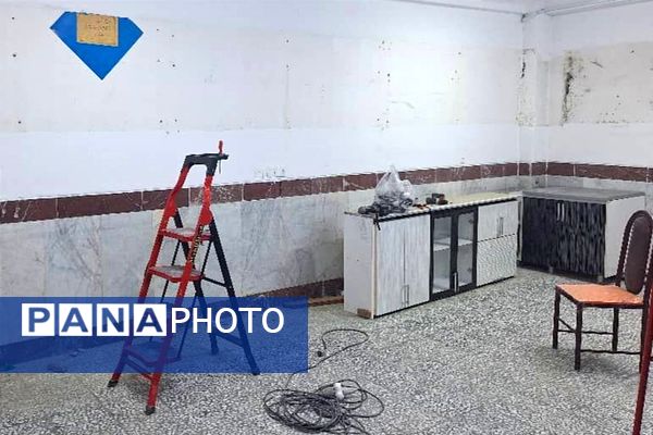 دبیرستان فرزانگان قائمشهر به استقبال مهر رفت