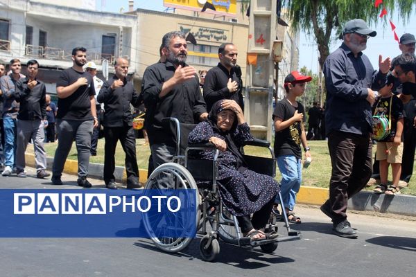 مراسم عزاداری روز عاشورا در شهرستان فردیس