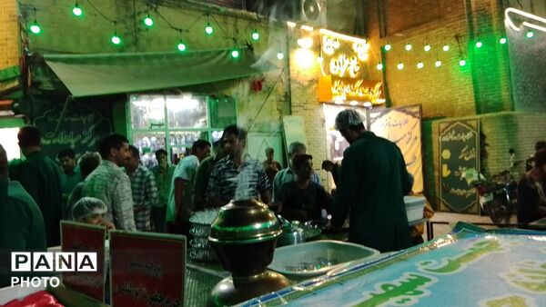 فعالیت چایخانه حضرت زهرا(س) در قاب پانا 