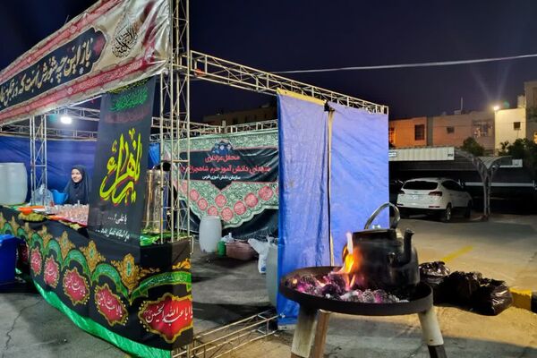 مراسم عزاداری و روضه خوانی سالار شهیدان به میزبانی ناحیه 4 شیراز