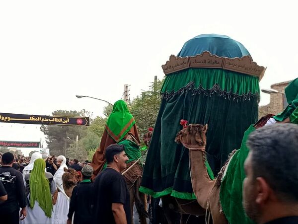 آیین ملی مذهبی خیمه‌برداری و خیمه‌کوبی در شهر تاریخی نوش آباد