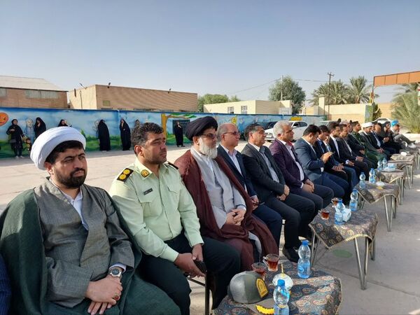 زنگ مهر و مقاومت در مدرسه هفتم تیر بافق
