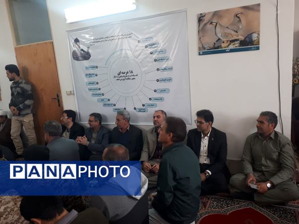 دیدار بسیجیان شهرستان سملقان با امام جمعه آشخانه 