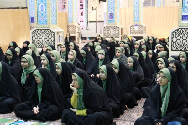 مراسم اعتکاف در مسجد ابوذر منطقه ۱۴ تهران 