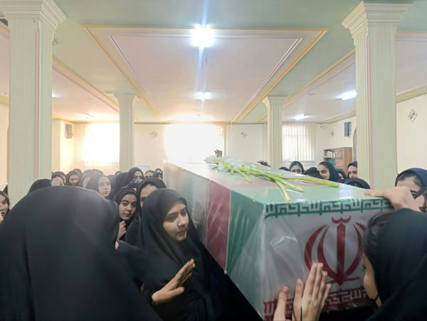 مراسم عزاداری ام ابیها(س) در دبیرستان محدثه قم