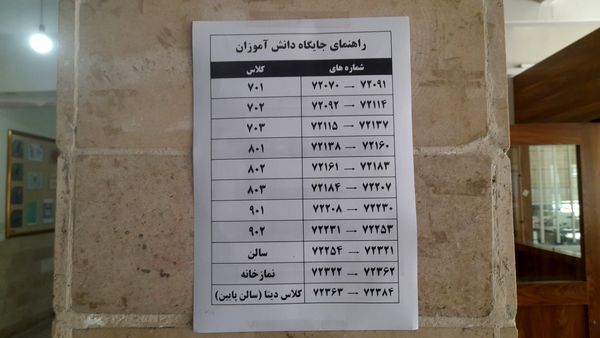 آزمون ورود به دبیرستان هیات امنایی مصلی نژاد در دبیرستان نورالهدی
