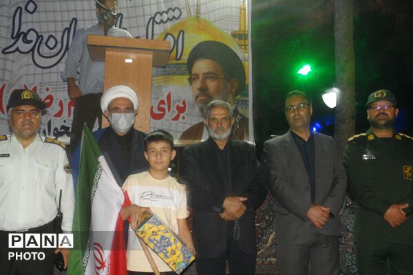 اجتماع دل‌های عاشق در سالروز پیوند نور در رشتخوار