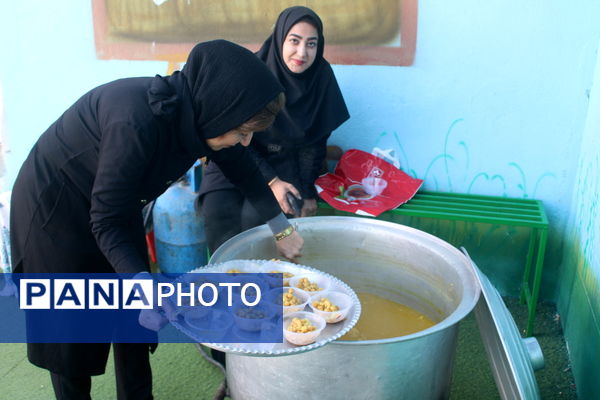 مراسم شهادت حضرت زهرا (س) در مدارس بوشهر