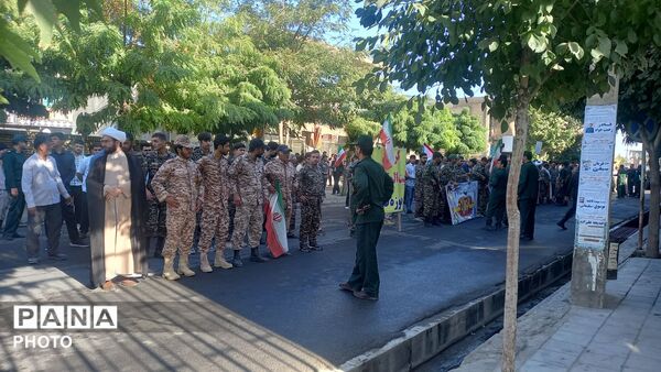 رزمایش چند هزارنفری «جانفدایان» در ملکان و لیلان