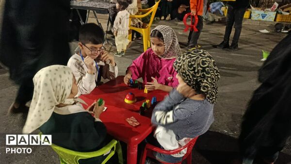 فعالیت موکب کودک فرهنگیان مسجد جامع شهرستان نیشابور در قاب پانا 