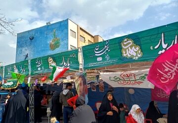 بزرگترین موکب خانوادگی شیراز میزبان جشن ولادت عدل گستر و پیروزی انقلاب اسلامی