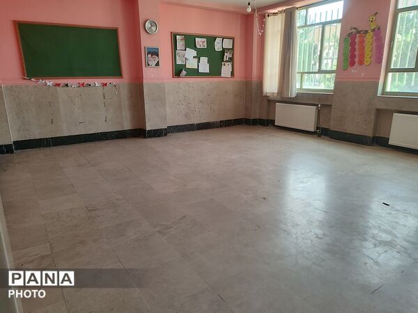 مدارس اسکان و موکب های پذیرایی در پردیس