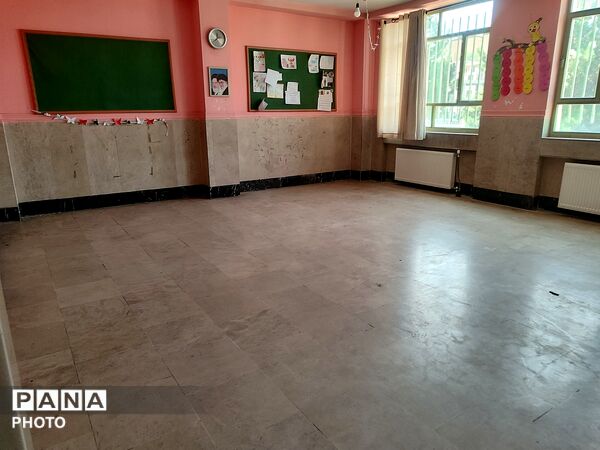 مدارس اسکان و موکب های پذیرایی در پردیس