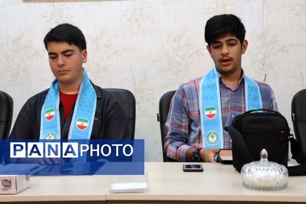 تقدیر از دانش‌آموز خبرنگاران پانا در ساری