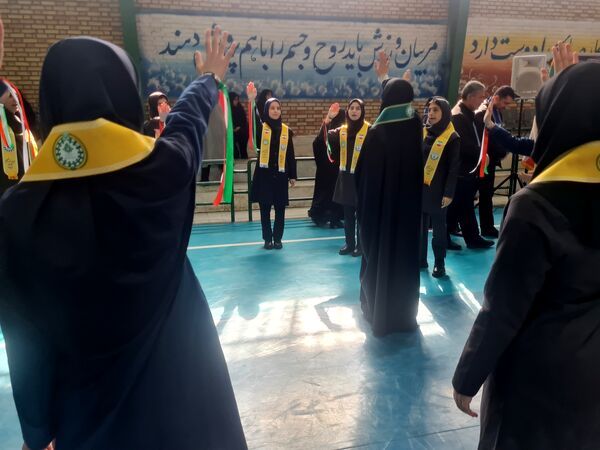 اجرای مانور همایش یاوران انقلاب در منطقه پردیس 
