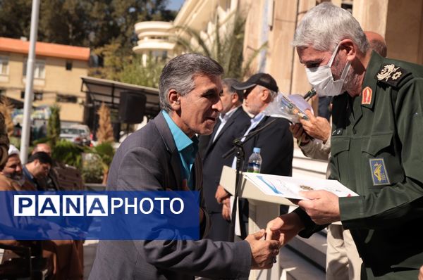 صبحگاه مشترک بسیج فرهنگیان اداره‌‌کل آموزش و پرورش شهر تهران 