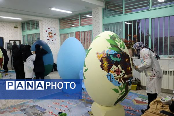 تخم‌مرغ‌های رنگی به پیشواز بهار رفتند