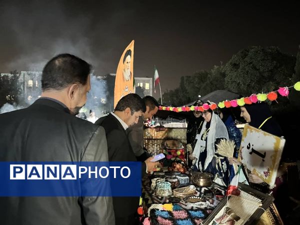 برگزاری جشنواره دانش‌آموزی عشایری خاتم در مشهد الرضا 