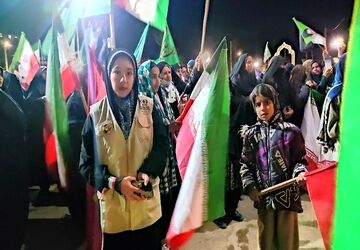 اجتماع مردمی شهر بار نیشابور  در محکومیت جنایات رژیم صهیونسیتی