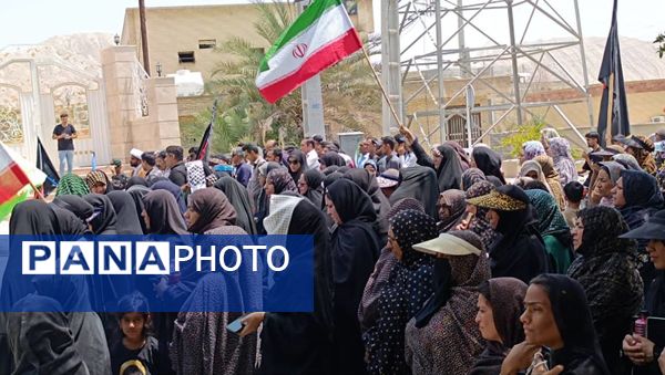 مردم شهر رویدر طنین انتقام‌خواهی را در روز غدیر سر دادند